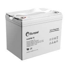 Sunpal 12V 65AH 70AH 75AH TEEFE CYCE Batterie 12V 65A 70A 75A Solargel Akku Batterie